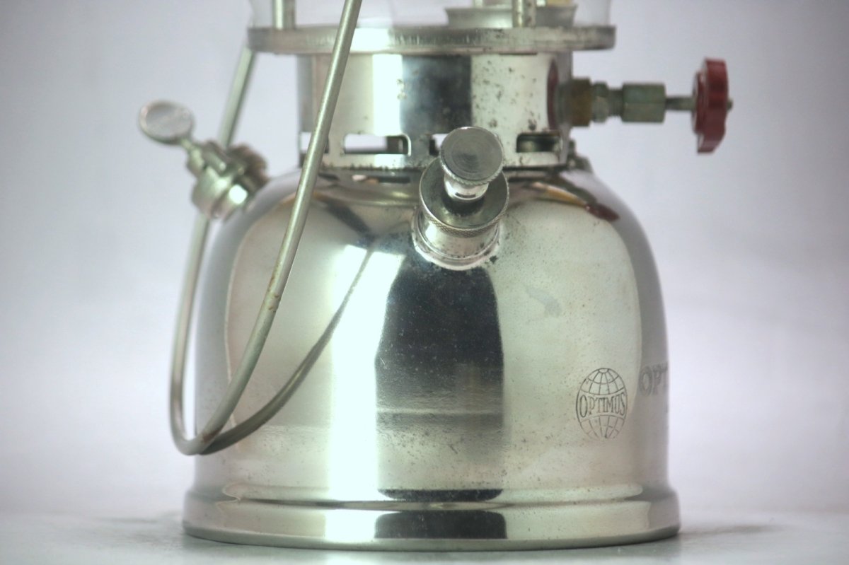 画像7: Optimus 930 Sweden/オプティマスランタン【真鍮ノズル 圧力計 他パーツ付】 (7)