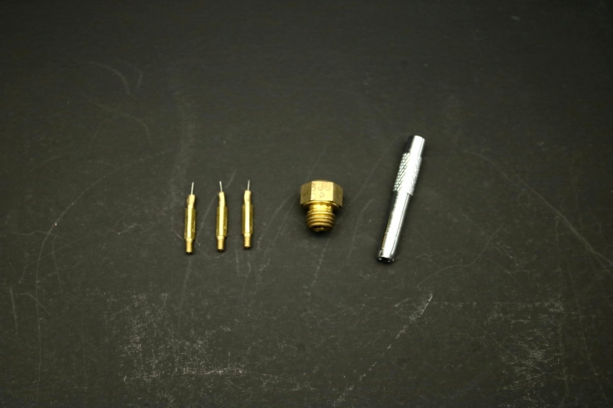 画像1: ペトロマックス hk500 純正 ニードル3本 ニップル ニードルレンチセット /Petromax  (1)