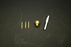 画像1: ペトロマックス hk500 純正 ニードル3本 ニップル ニードルレンチセット /Petromax  (1)