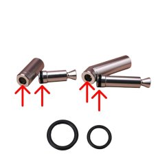 画像2: オプティマス 8R 99 ミニポンプ用 内外 Oリング パーツ 2個セット / スベア 123 Optimus Seva (2)