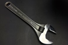 画像5: BAHCO 8& No.0671 バーコ ヴィンテージ モンキー レンチ 鍛造鋼 鏡面仕上げ 1969-1983 (5)