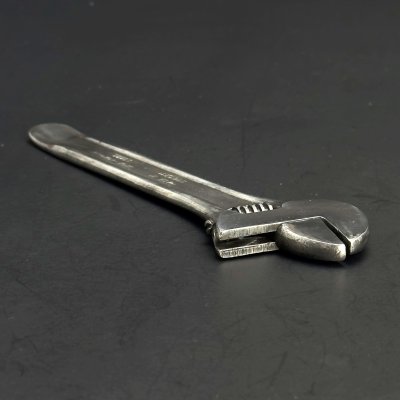 画像1: BAHCO 6” Bahco 10 Sweden モンキーレンチ バーコ ヴィンテージ 鍛造鋼 鏡面仕上げ 1926-2005