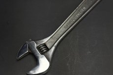 画像6: BAHCO 8& No.0671 バーコ ヴィンテージ モンキー レンチ 鍛造鋼 鏡面仕上げ 1969-1983 (6)