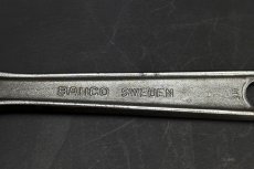 画像4: BAHCO 8& No.0671 バーコ ヴィンテージ モンキー レンチ 鍛造鋼 鏡面仕上げ 1969-1983 (4)