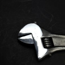 画像5: BAHCO 6” Bahco 10 Sweden モンキーレンチ バーコ ヴィンテージ 鍛造鋼 鏡面仕上げ 1926-2005 (5)