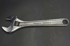 画像2: BAHCO 8& No.0671 バーコ ヴィンテージ モンキー レンチ 鍛造鋼 鏡面仕上げ 1969-1983 (2)