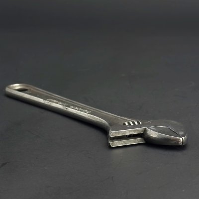 画像1: BAHCO 8& No.0671 バーコ ヴィンテージ モンキー レンチ 鍛造鋼 鏡面仕上げ 1969-1983