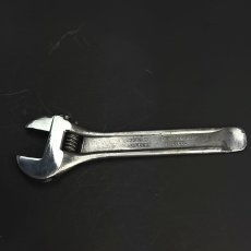 画像2: BAHCO 6” Bahco 10 Sweden モンキーレンチ バーコ ヴィンテージ 鍛造鋼 鏡面仕上げ 1926-2005 (2)