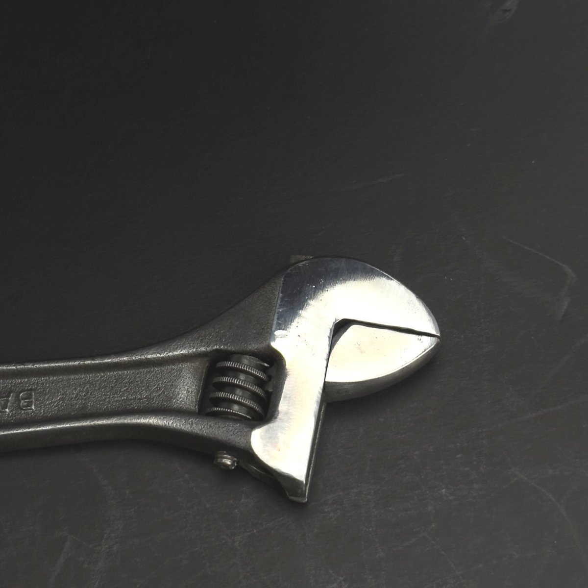 画像5: BAHCO 6”Bahco 670 Sweden モンキーレンチ バーコ ヴィンテージ 鍛造鋼 鏡面仕上げ 1969-1983 (5)