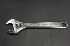 画像1: BAHCO 8& No.0671 バーコ ヴィンテージ モンキー レンチ 鍛造鋼 鏡面仕上げ 1969-1983 (1)