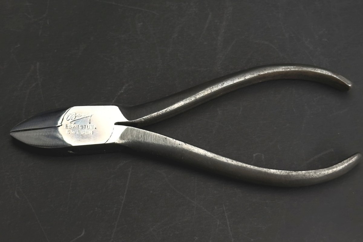 画像1: ESKILSTUNA ニッパ/ Sweden ヴィンテージ レンチ 鍛造鋼 鏡面仕上げ     (1)