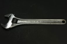 画像2: BAHCO 10& No.72 バーコ ヴィンテージ モンキーレンチ 鍛造鋼 鏡面仕上げ 1954-1969 (2)