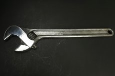 画像1: BAHCO 12& No.83 バーコ ヴィンテージ モンキー レンチ 鍛造鋼 鏡面仕上げ 1924-1940 (1)