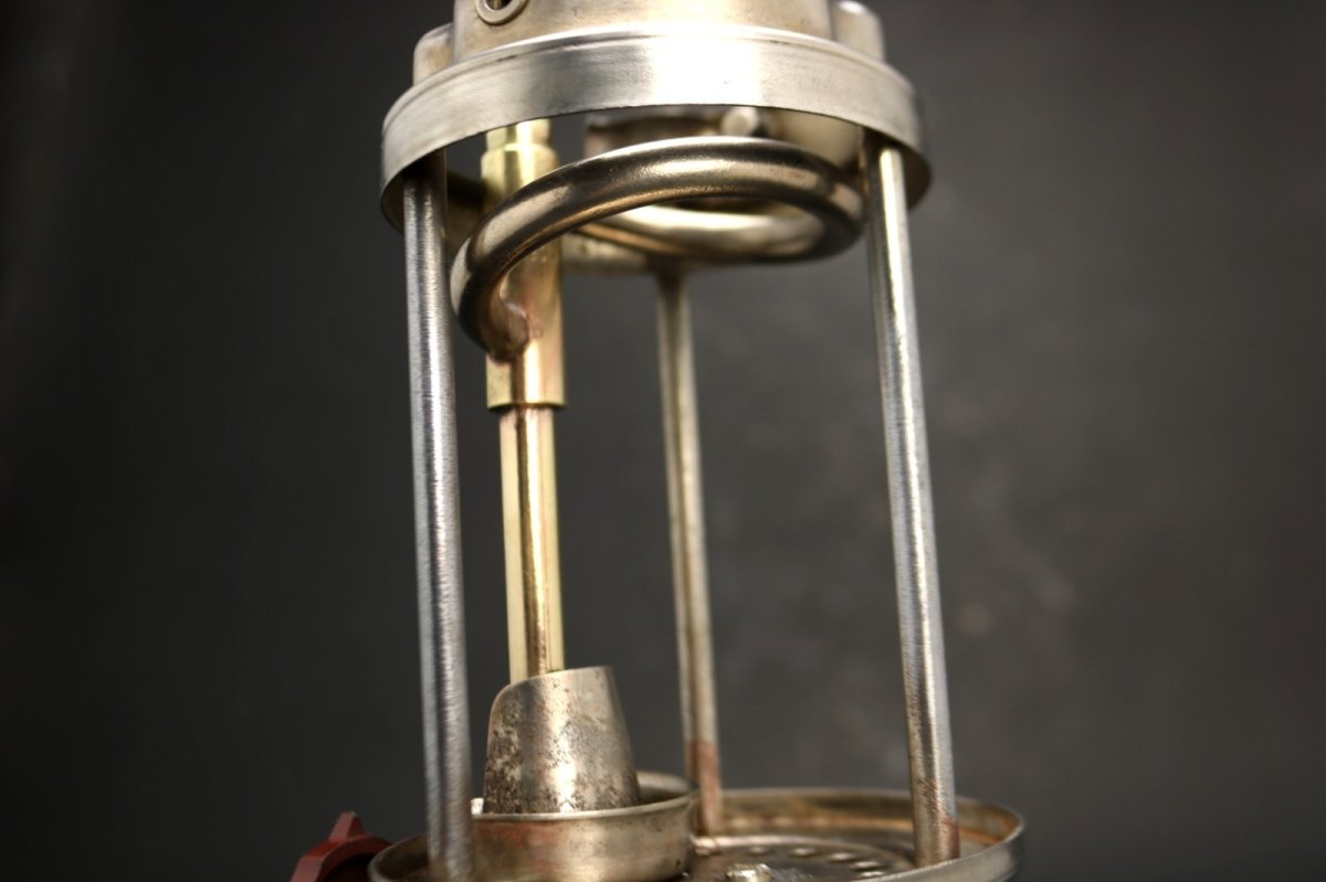 画像21: Optimus930 GOLD オプティマス　/ランタン スウェーデン【真鍮ノズル 他パーツ＆リフレクター付】 (21)