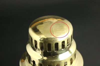 画像3: Optimus930 GOLD オプティマス /ランタン スウェーデン【真鍮ノズル 他パーツ&リフレクター付】