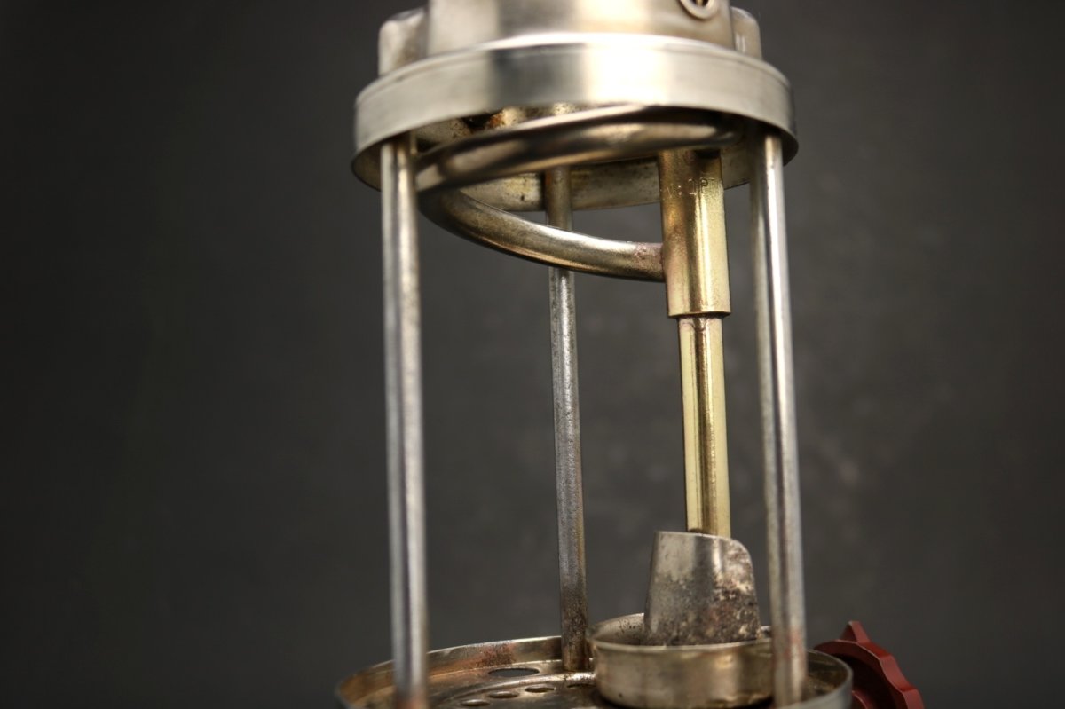 画像20: Optimus930 GOLD オプティマス　/ランタン スウェーデン【真鍮ノズル 他パーツ＆リフレクター付】 (20)