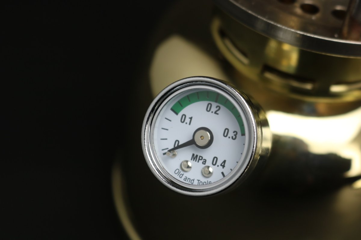 画像28: Optimus930 GOLD オプティマス　/ランタン スウェーデン【真鍮ノズル 他パーツ＆リフレクター付】 (28)