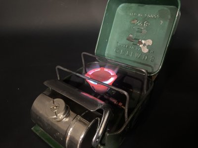 画像1: Optimus 8 Burner Sweden/オプティマス バーナー（ ミニポンプ、他パーツ付）