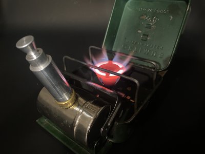 画像2: Optimus 8 Burner Sweden/オプティマス バーナー（ ミニポンプ、他パーツ付）