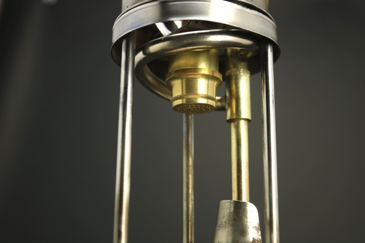 画像21: Optimus 930 Gold Sweden /オプティマス ランタン 【フード/真鍮ノズル/圧力計/他パーツ付】 (21)