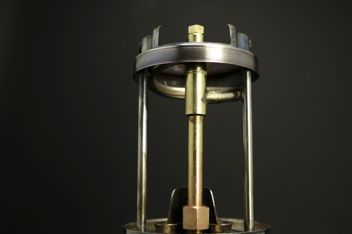 画像20: Optimus 930 Gold Sweden /オプティマス ランタン 【フード/真鍮ノズル/圧力計/他パーツ付】 (20)