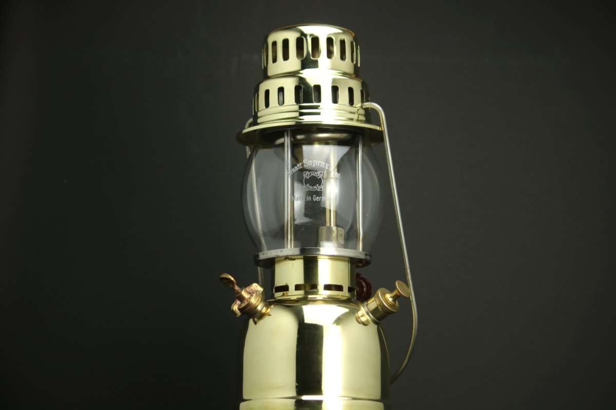 画像4: Optimus 930 Gold Sweden /オプティマス ランタン 【フード/真鍮ノズル/圧力計/他パーツ付】 (4)