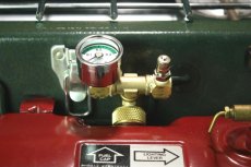 画像3: コールマン 413,414,425 圧力計付き注油口キャップ&ポンプアダプター 3点セット(二刀流) /【送料無料】Coleman (3)