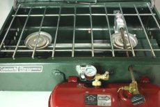 画像1: コールマン 413,414,425 圧力計付き注油口キャップ&ポンプアダプター 3点セット(二刀流) /【送料無料】Coleman (1)