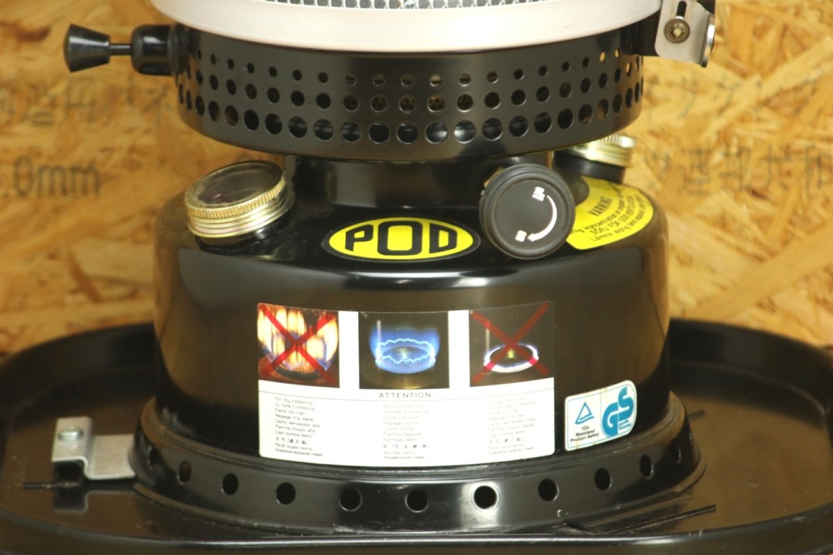 画像5: POD 3K Heater Sweden / ポッドストーブ 限定生産ブラック 耐震装置付き (5)