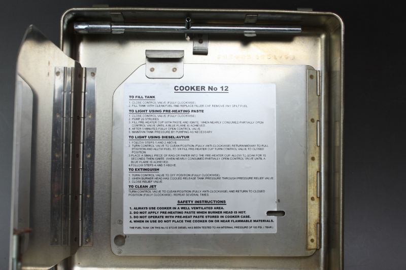 英国軍 Cooker No12 バーナー クッカー No.12 British Army 未 英国軍 Cooker No12 バーナー クッカー No.12 British Army 未