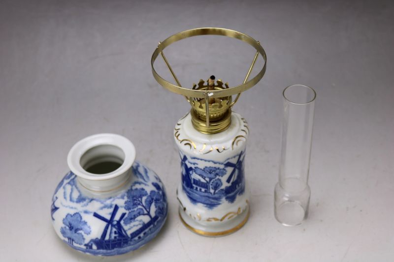 Antique Oil lamp Sweden/アンティーク オイルランプ