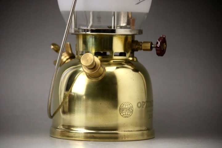 Optimus 930 Brass GOLD kerosene lantern Sweden - 北欧キャンプ