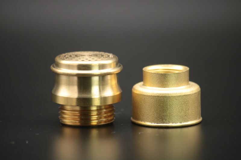オプティマス 300-500cp 真鍮ノズル削り出し＆ガスチャンバー 2点セット/ Optimus