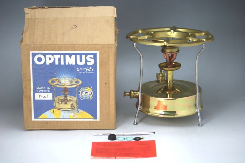 Optimus No1 kerosene Berner Sweden キャンプストーブ、ランタンの