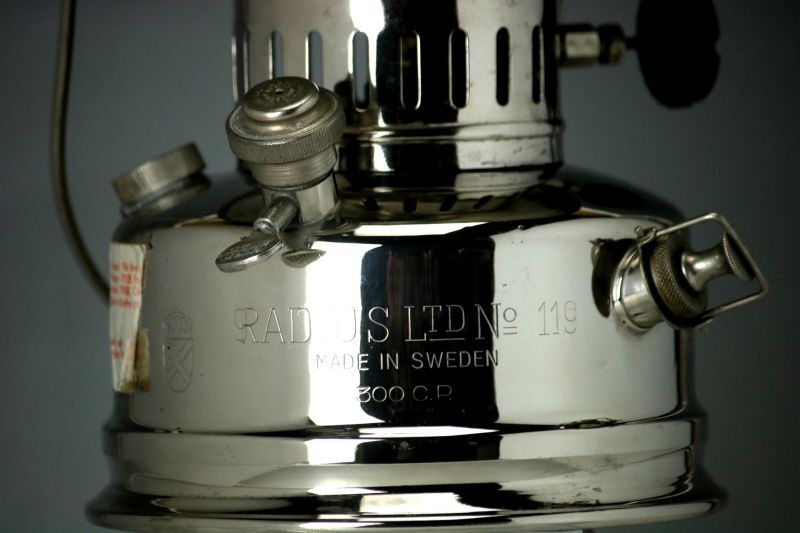 Radius119 軍用ランタン/Sweden ｜ランタンとアウトドアの店 Old and Tools