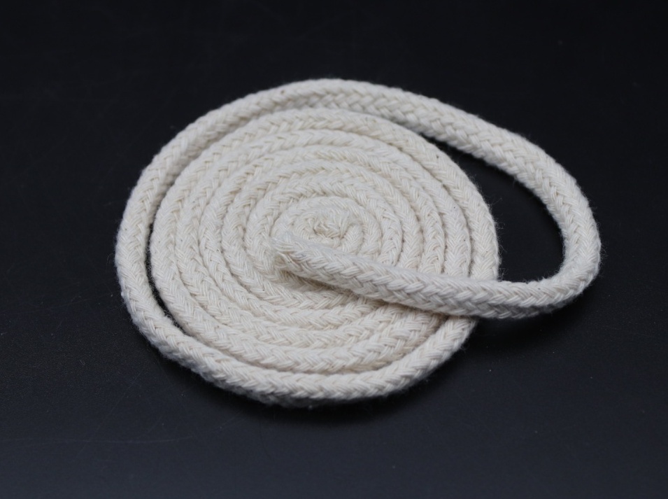 画像2: ハリオアルコールランプ, マルエムオイルランプ用替え芯/ 棒芯 Φ8-9mm×2M  (2)